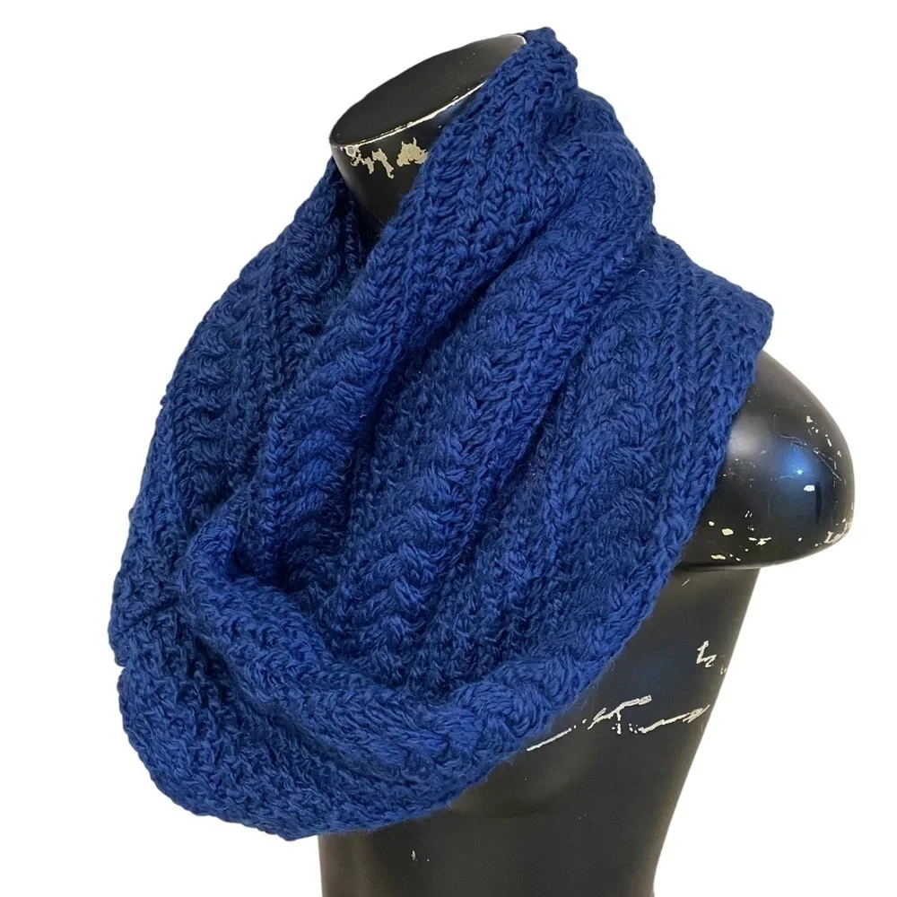 3 piece set Black Gray Blue Scarves